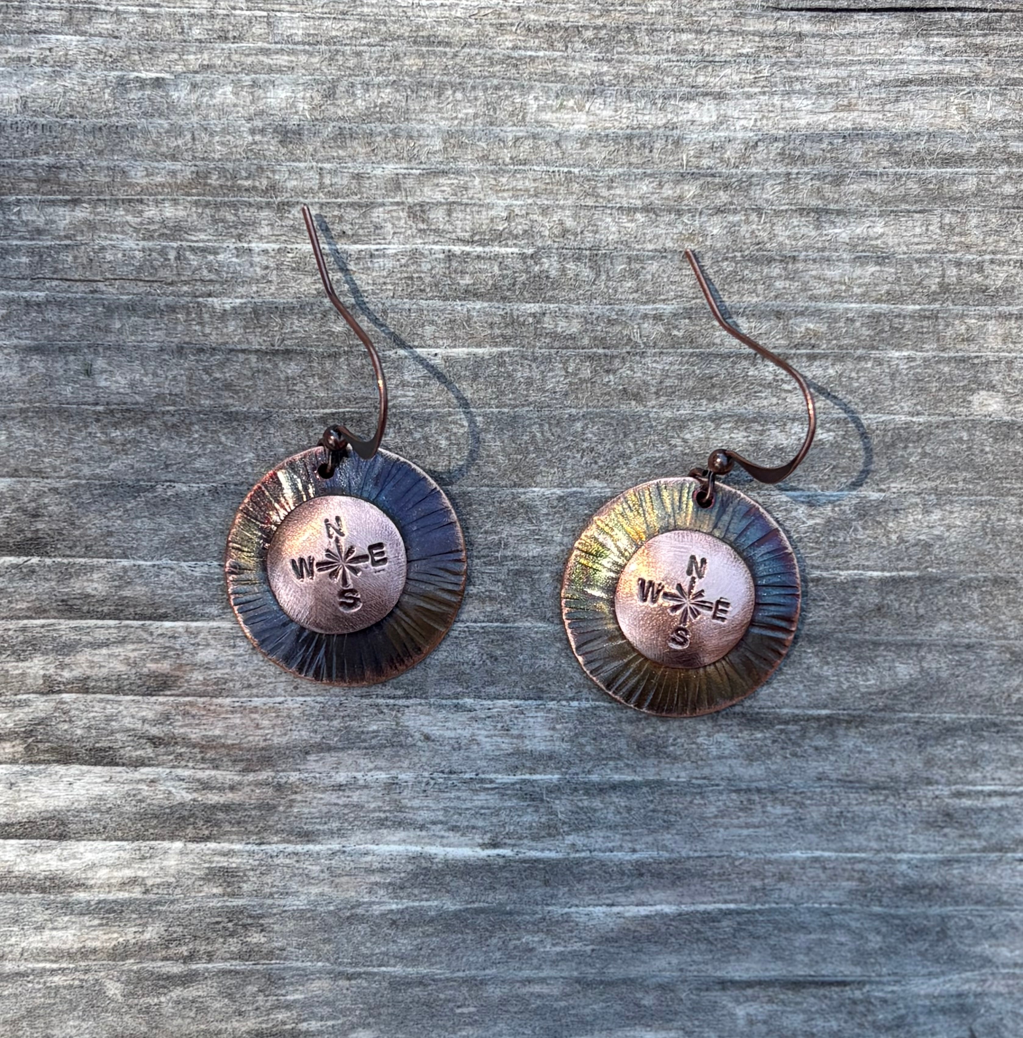 Compass Earrings