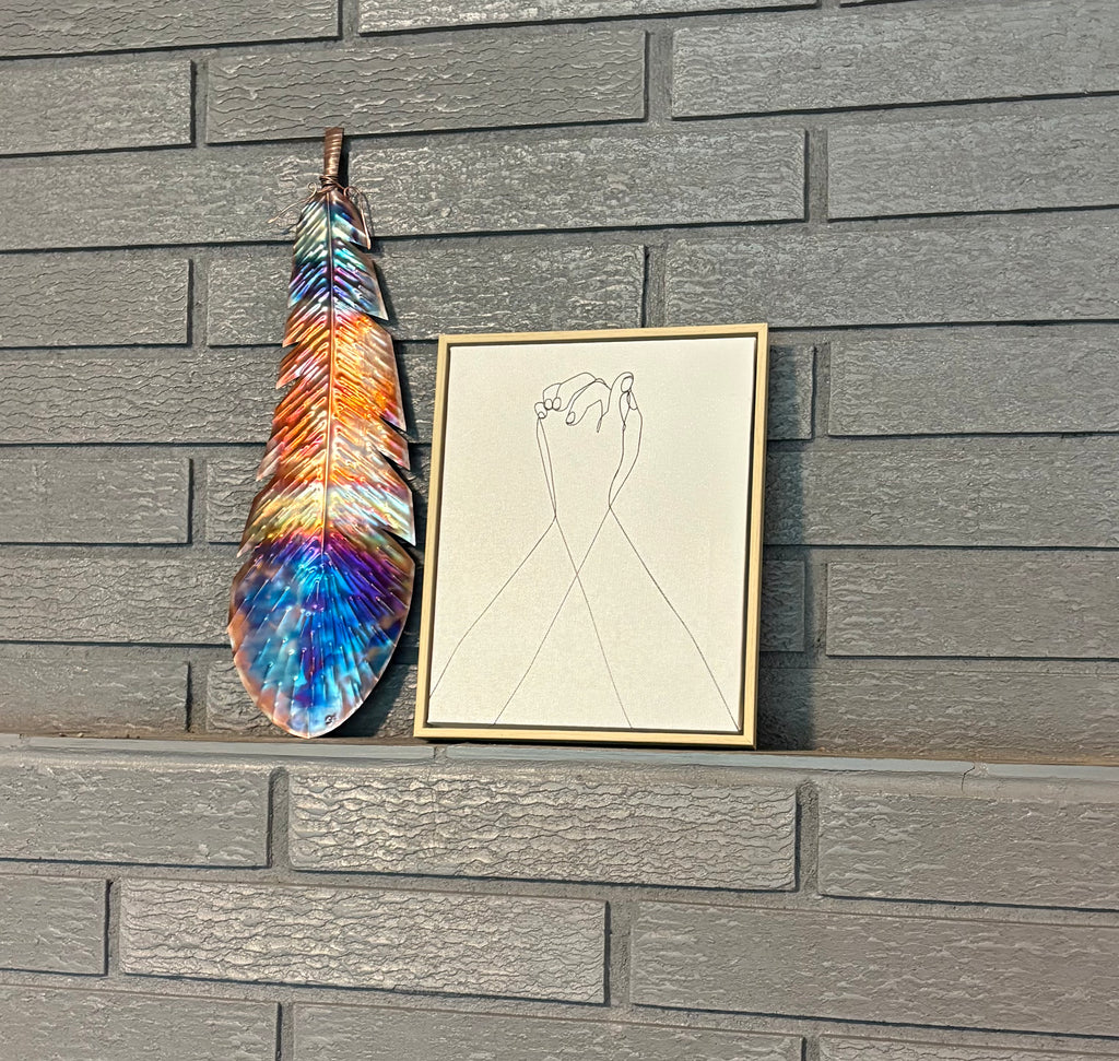 Feather Gallery Wall Art