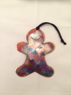 Handcrafted Copper Gingerbread Boy Ornament
