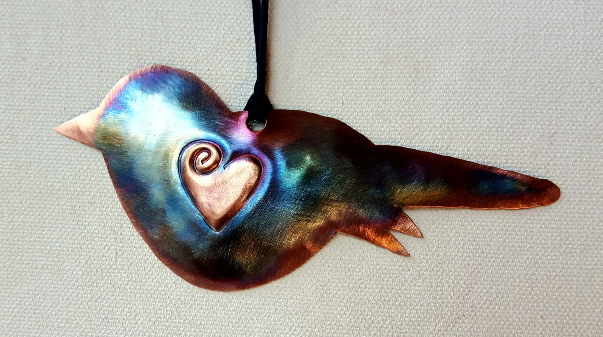 Handcrafted Chickadee Bird Ornament