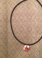 Polished Copper 406 Montana Love Necklace
