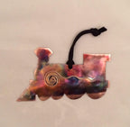Handcrafted Copper Train Ornament