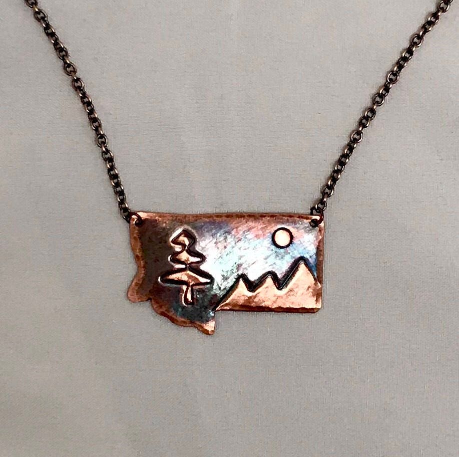 Montana Mountain Necklace