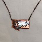 Montana Mountain Necklace