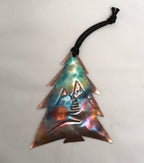 Handcrafted Copper Tree Ornament