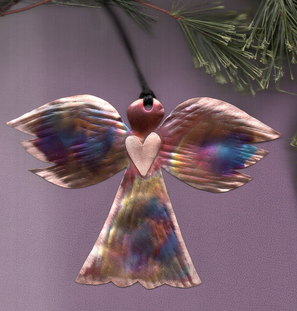 Angel with Heart Ornament