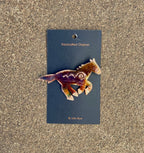 Handcrafted Copper Horse Pin