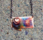 State of Montana Copper Necklace