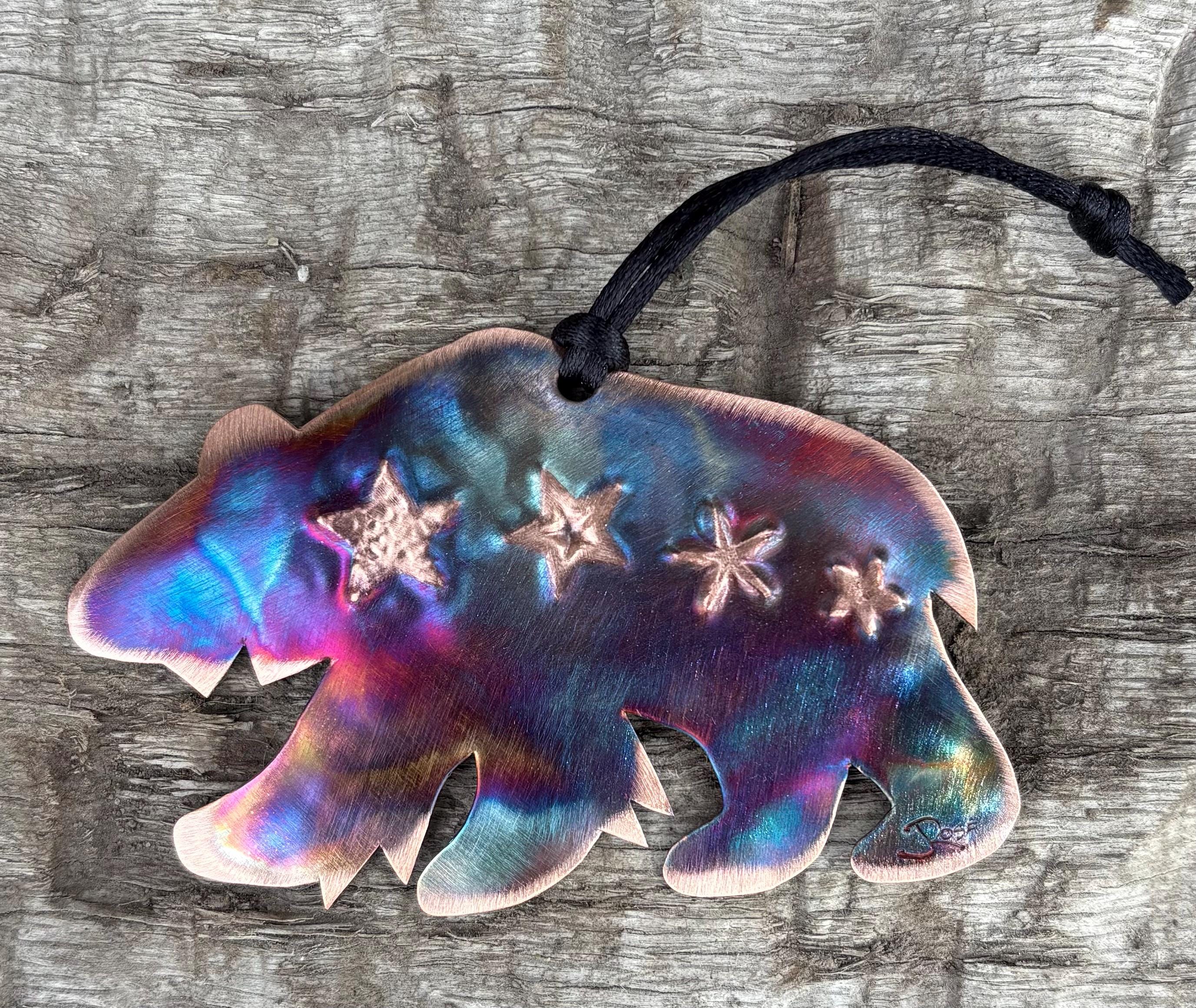 Bear with Stars Ornament, Universe, Big Sky