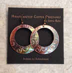 Handcrafted Copper Earrings