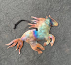 Handcrafted Copper Fire Horse Ornament, Year of the Horse, symbolic, 2026, Chinese New Year, Collectible